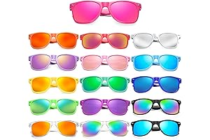 8/16/24 Black Colored Neon Party Sunglasses