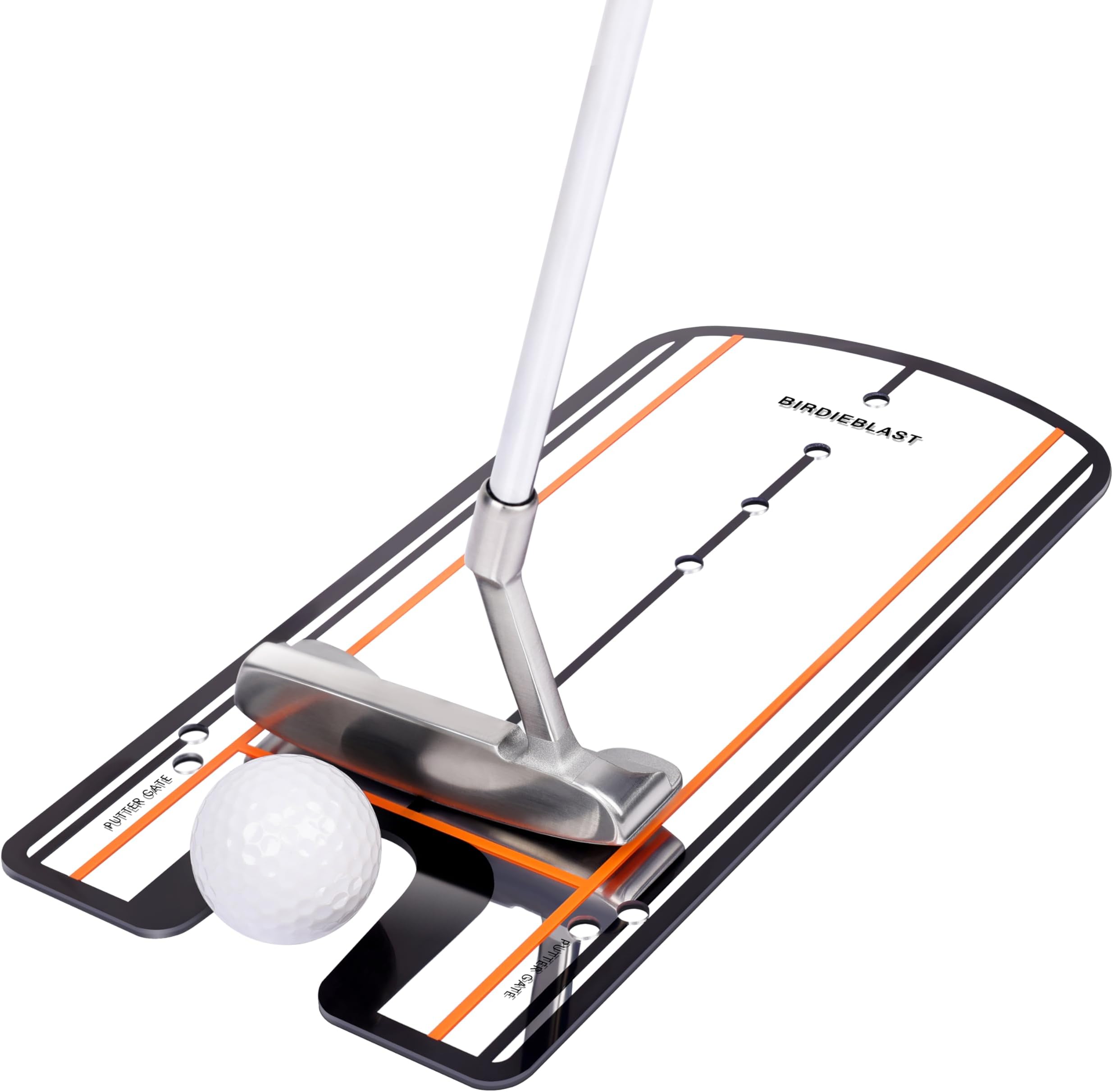 Golf Putting Mirror, Putting Mirror Training Aid for Golf with Putter Line,Golf Training Putters for Beginners