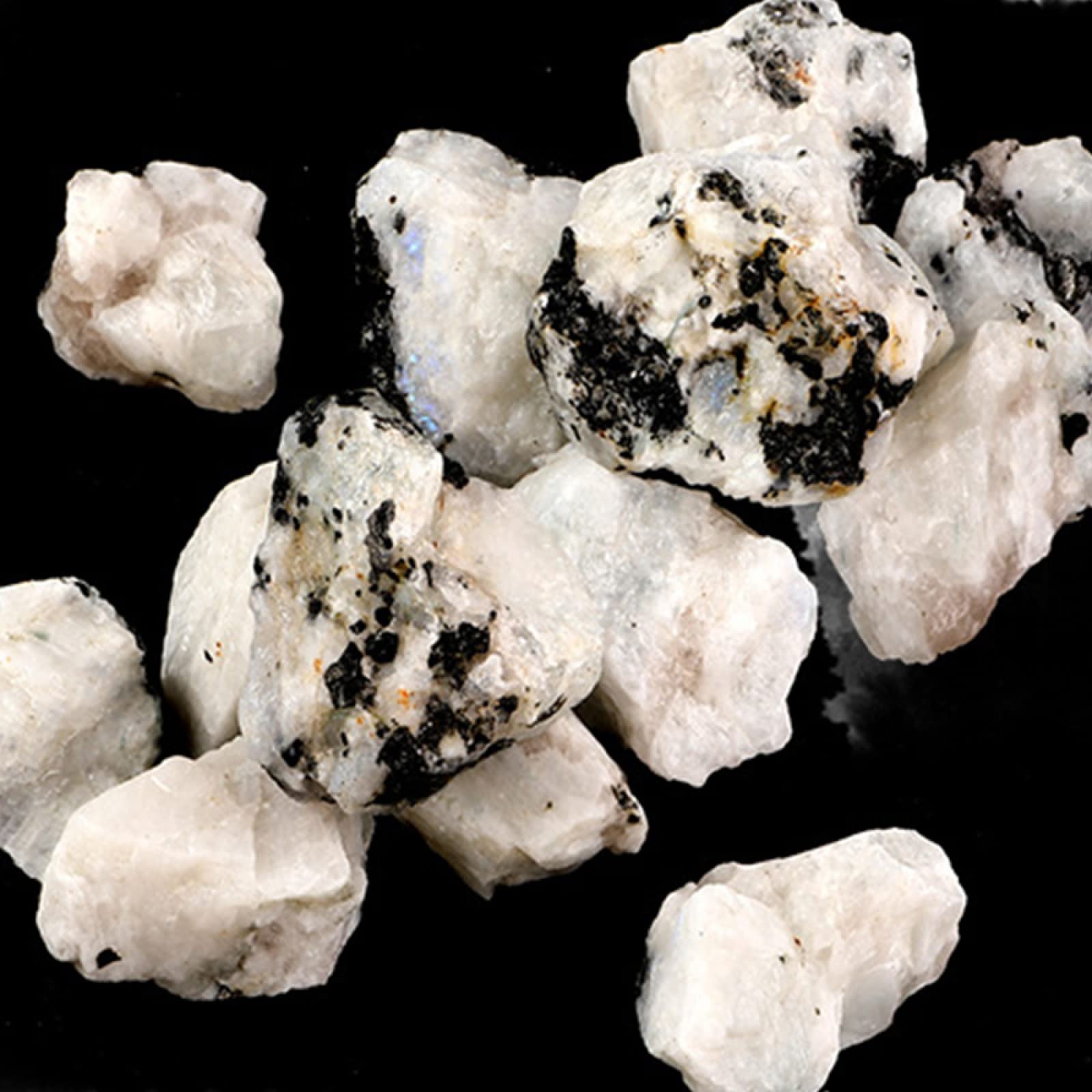 Naturale Bianco Pietra Grezza Cristallo Ghiaia Serbatoio di Pesce Vaso di Fiori Buddha Paesaggistica Quarzo Decor,100g (Size : 100g)