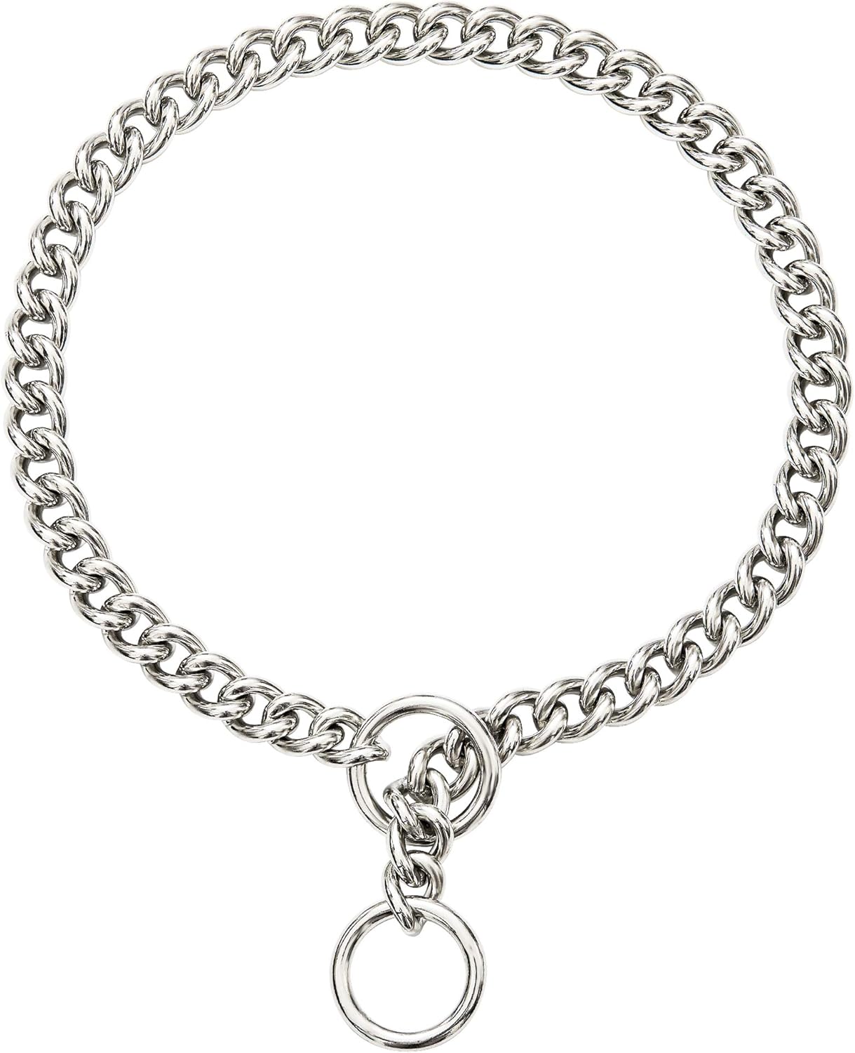 ToBeTrendy Gold Chain Dog Collar Cuban Link Chain