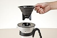 Vista 3 de Hario V60 "Fretta" - Cafetera caliente y helada, 23.7 fl oz, color negro