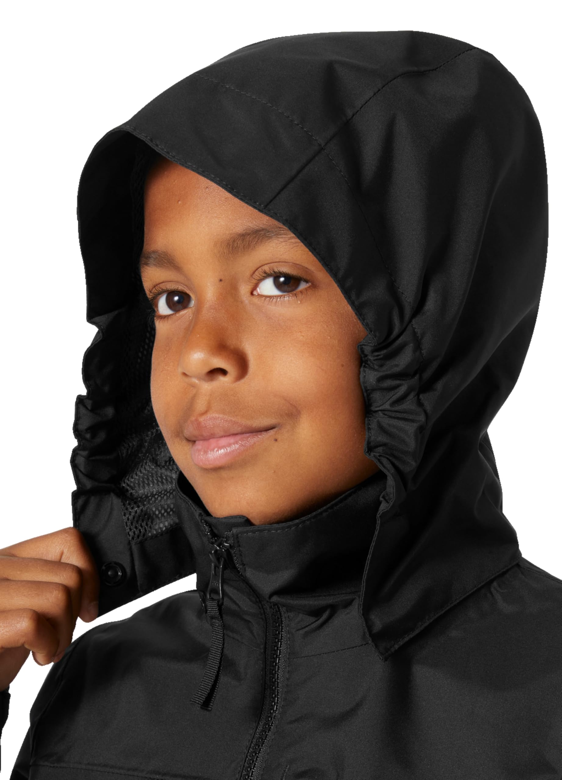 Helly Hansen Jr Crew Hooded Jacket Giacca antipioggia Unisex - Bambini e ragazzi (Pacco da 1)