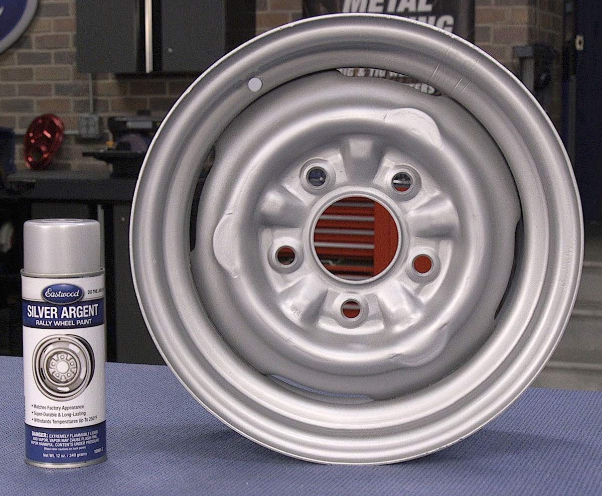 Amazon.com: Eastwood Acrylic Rally Wheel Argent Silver Lacquer Paint  Aerosol 12 oz 50-60% Gloss : Automotive