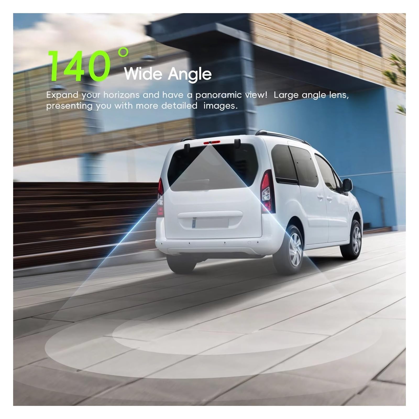 Marcha Atrás Cámara Visión Trasera para Citroen para Berlingo 2008-2020 Vista Trasera De Coche Cámara De Marcha Atrás Visión Nocturna Luz De Freno