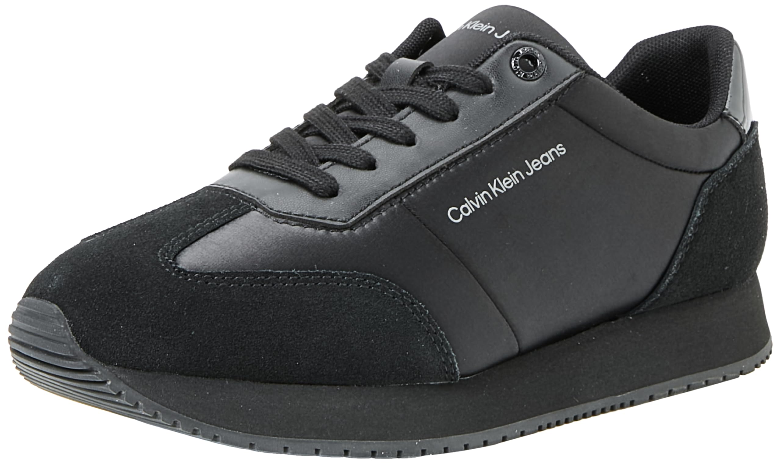 Calvin Klein Jeans Zapatillas sneaker Mujer con satén, Mehrfarbig (Multicolor), 36