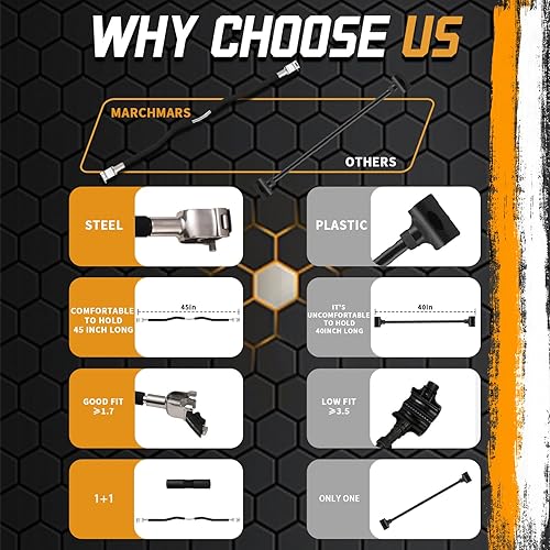 Miniatura 8 de Dumbbell Barbell Converter Bar Set, Adjustable Dumbbell Converter for Home Gym, Compatible with Most Dumbbells Including BowFlex, All-Steel Bar,