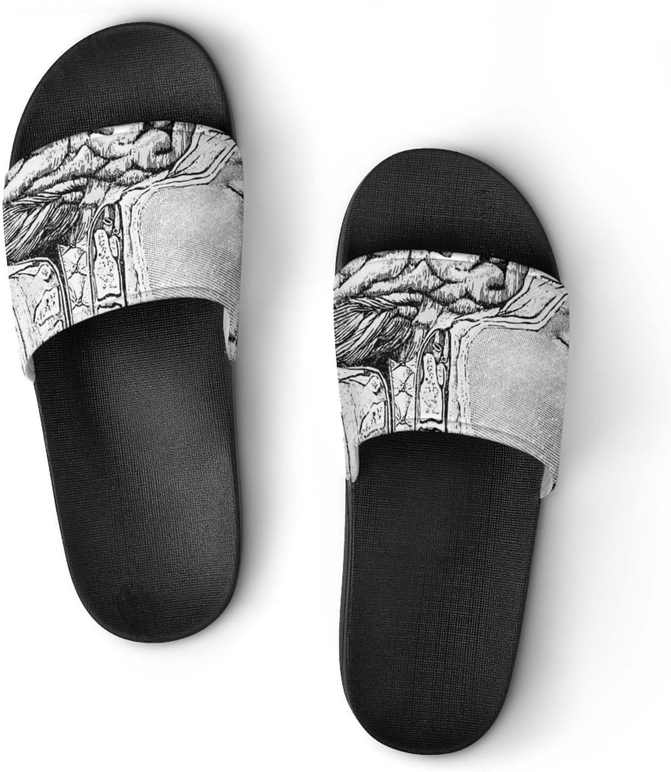 Shower Sandals Hot Air Balloon Bathroom Slippers Home Slides For Men Women