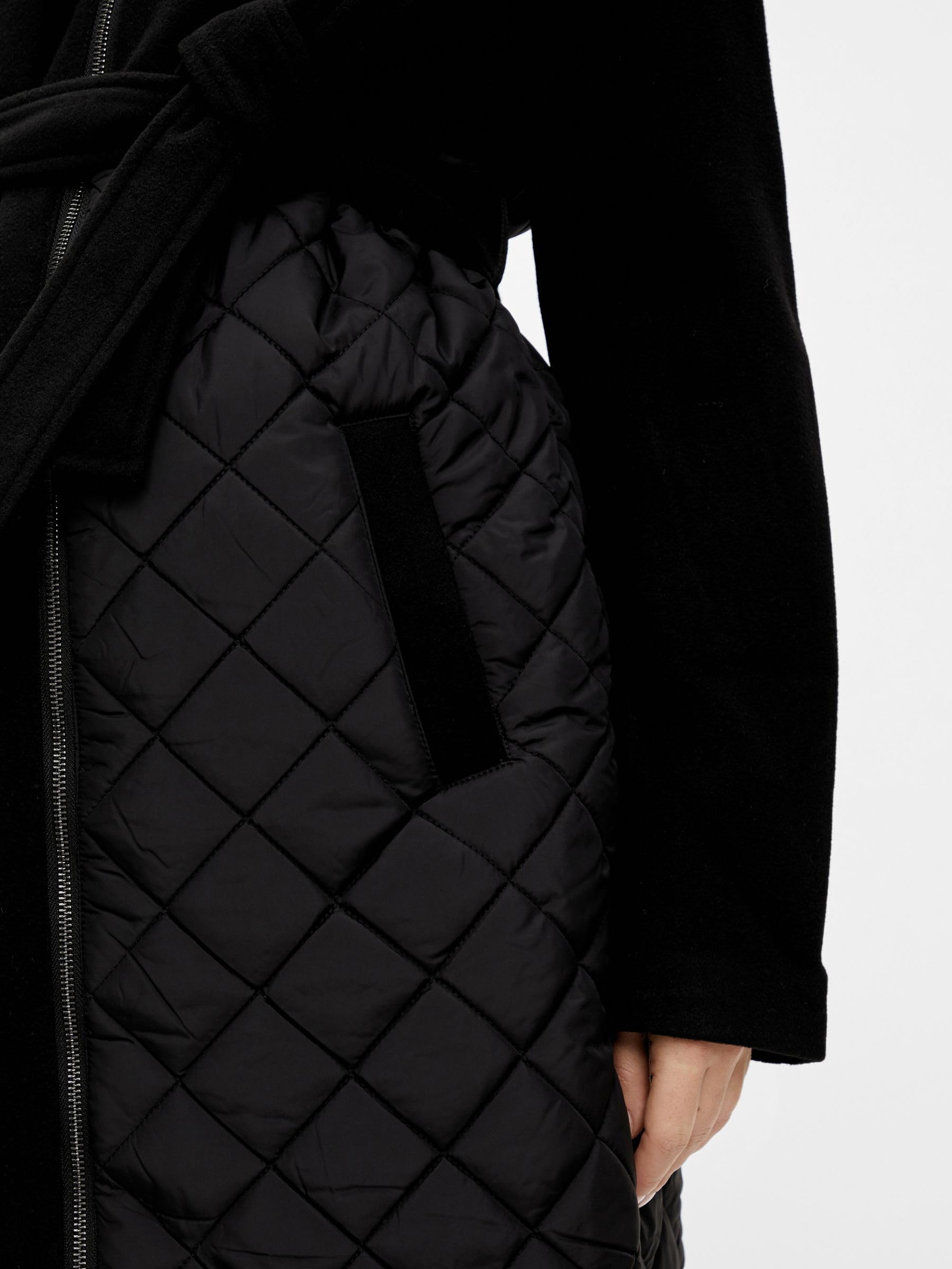 MAMALICIOUS Female Steppjacke Umstands-Mantel