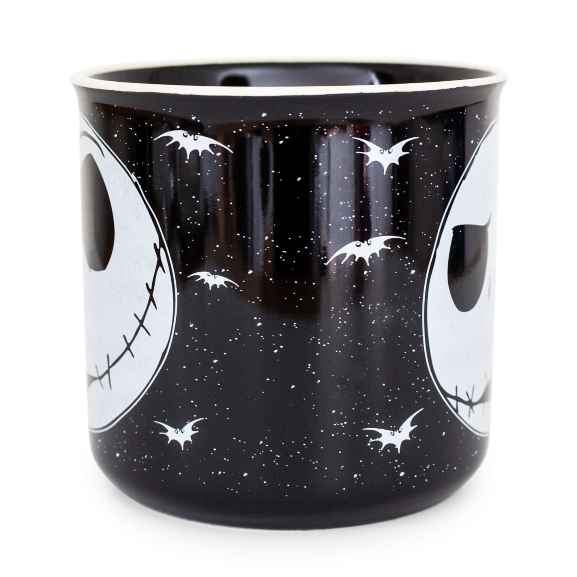 Amazon.com: Nightmare Before Christmas Disney The Jack Skellington Face  Ceramic Camper Mug | BPA-Free Travel Coffee Cup For Espresso, Caffeine,  Cocoa, | Home & Kitchen Essential | Holds 20 Ounces : Home & Kitchen