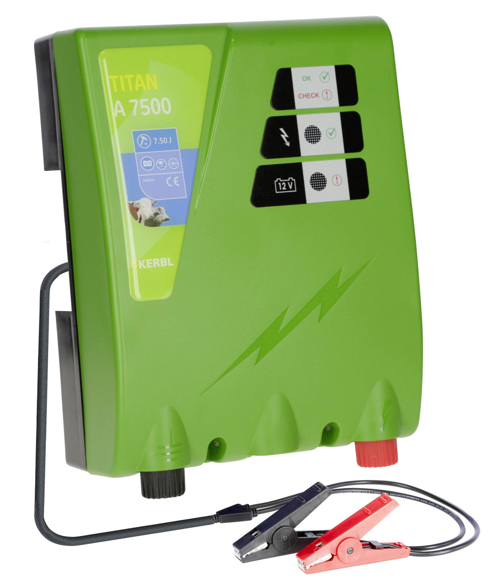 Kerbl TITAN A 7500 392527 - Valla para cercas resistentes para animales jabalíes y toros
