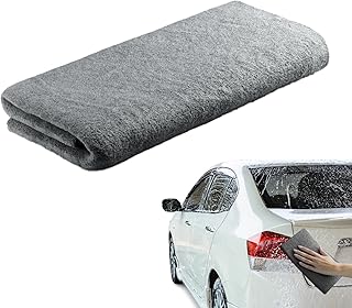 洗車用タオル | 高吸水 繰り返し使えるマイクロファイバータオル | 自動車外装内装クリーニングタオル,室内 屋外 車 SUV 窓 鏡 ペット用 乾燥 家 キッチン 自動車 ハウス