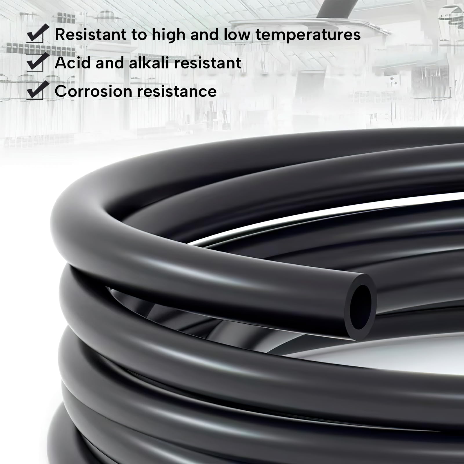 Tubo Sottovuoto In Silicone 5m - Per Auto, Pompe E Acquari | Diametro 4mm/8mm