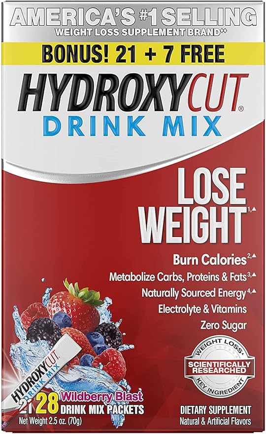Hydroxycut Drink Mix Weight Loss for Women & Men Weight