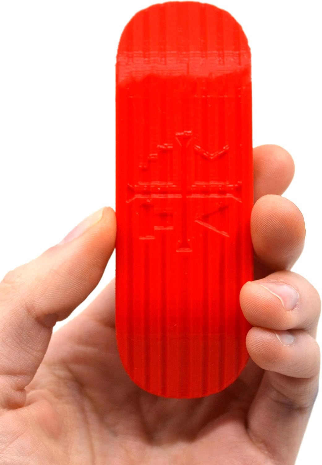 Teak Tuning Finger Snow Skate, Red Velvet Colorway, 99mm Long, 33mm Wide