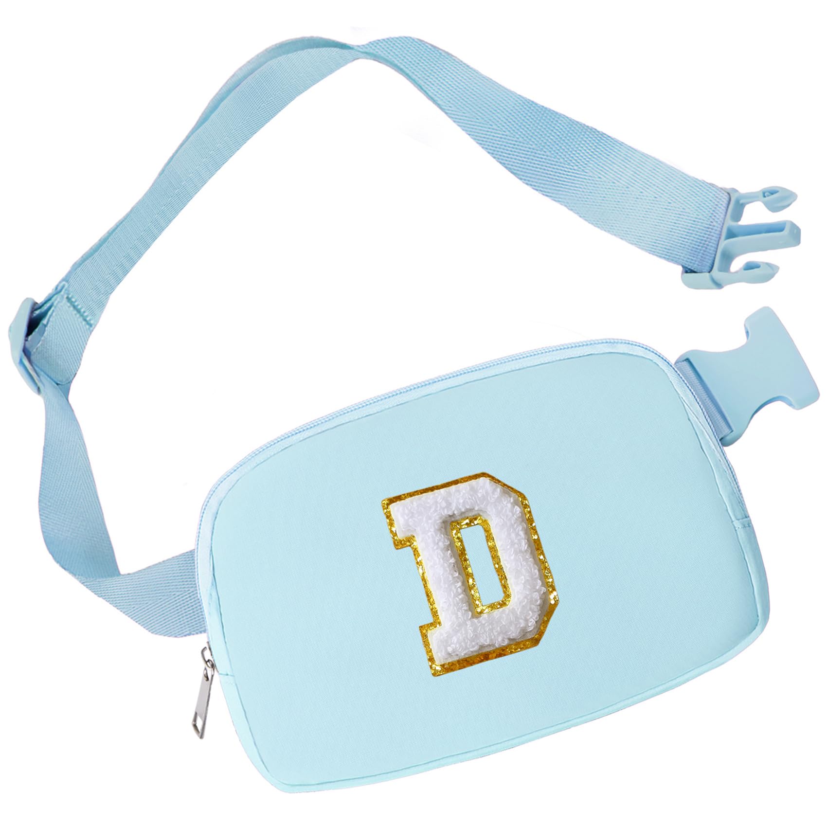 Aganmi Thank You Belt Bag Crossbody Initial Waist Fanny Pack for Women Girls - Travel Size Nurse Teacher Coworkers Employee Appreciation Thanksgiving