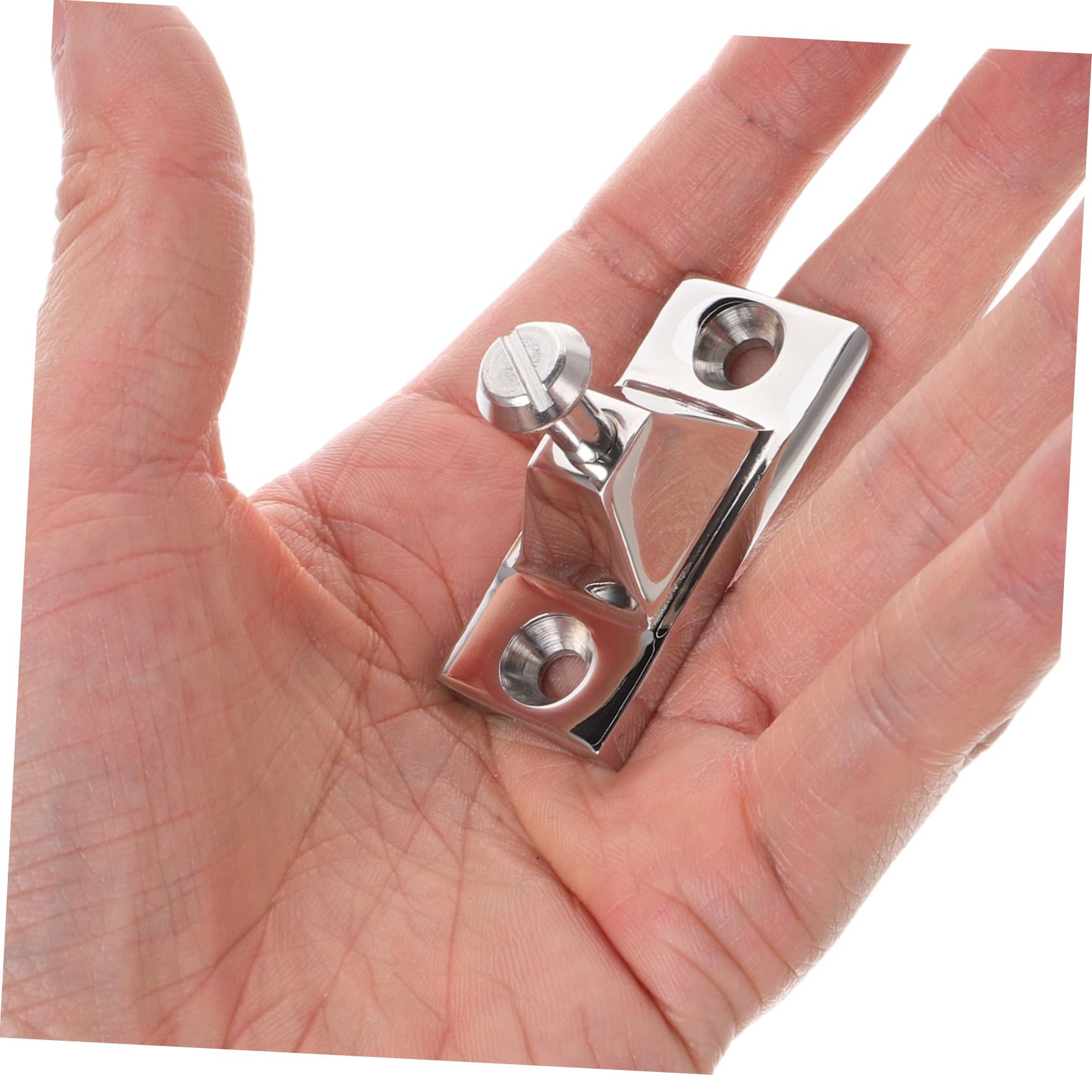 Toyvian Cerniera per Ponte Barca in Acciaio Inossidabile Argento, Resistente per Uso Marittimo, Design Elegante e Installazione Facile, Accessorio per Barche e Campeggio