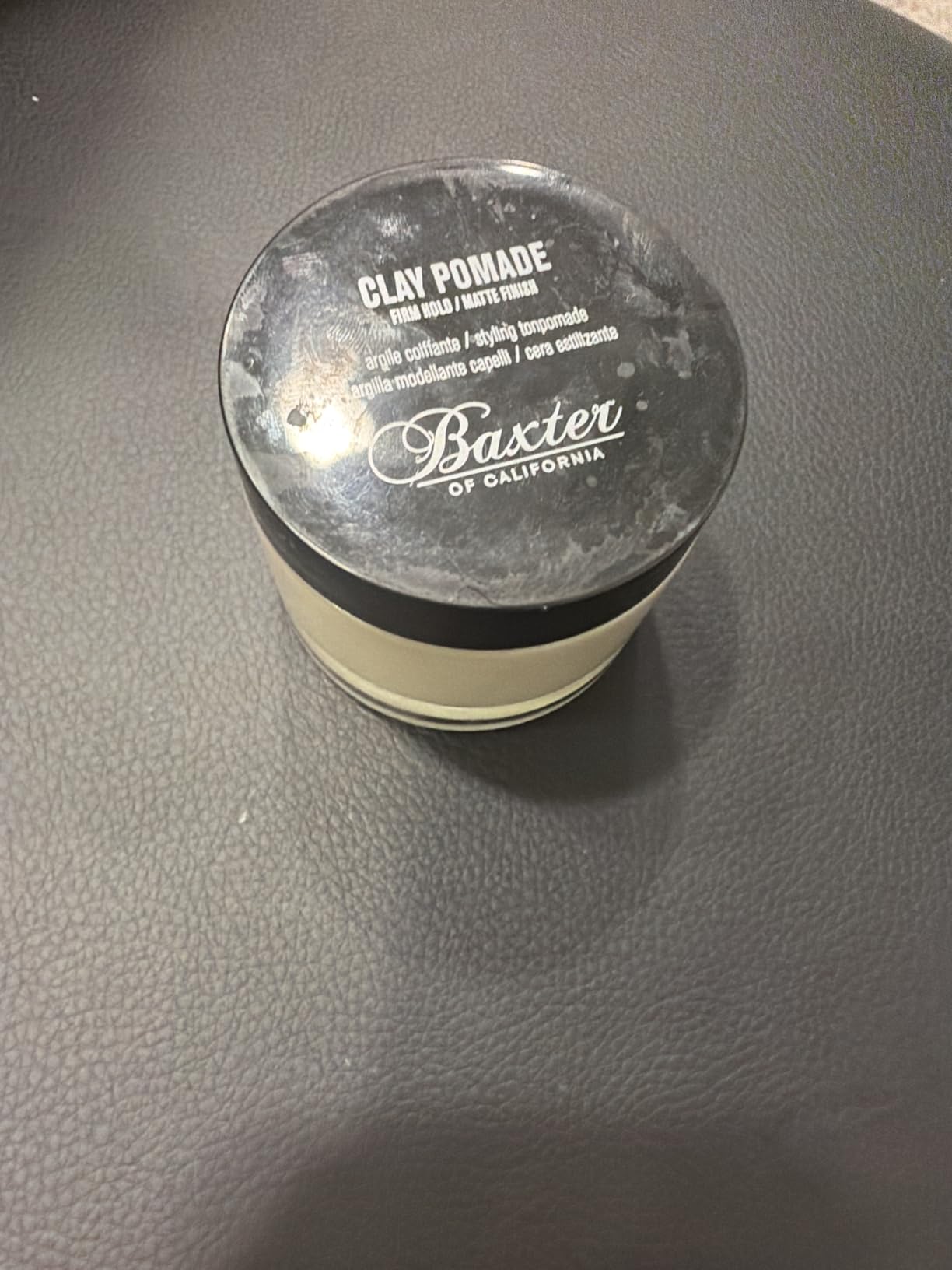 Baxter Of California LLC Baxter of California Clay Pomade, Strong Hold Matte Hair Clay for Men, Texturizing & Thickening Pomade for Natural Definition and All-Day Control, 2 Ounce