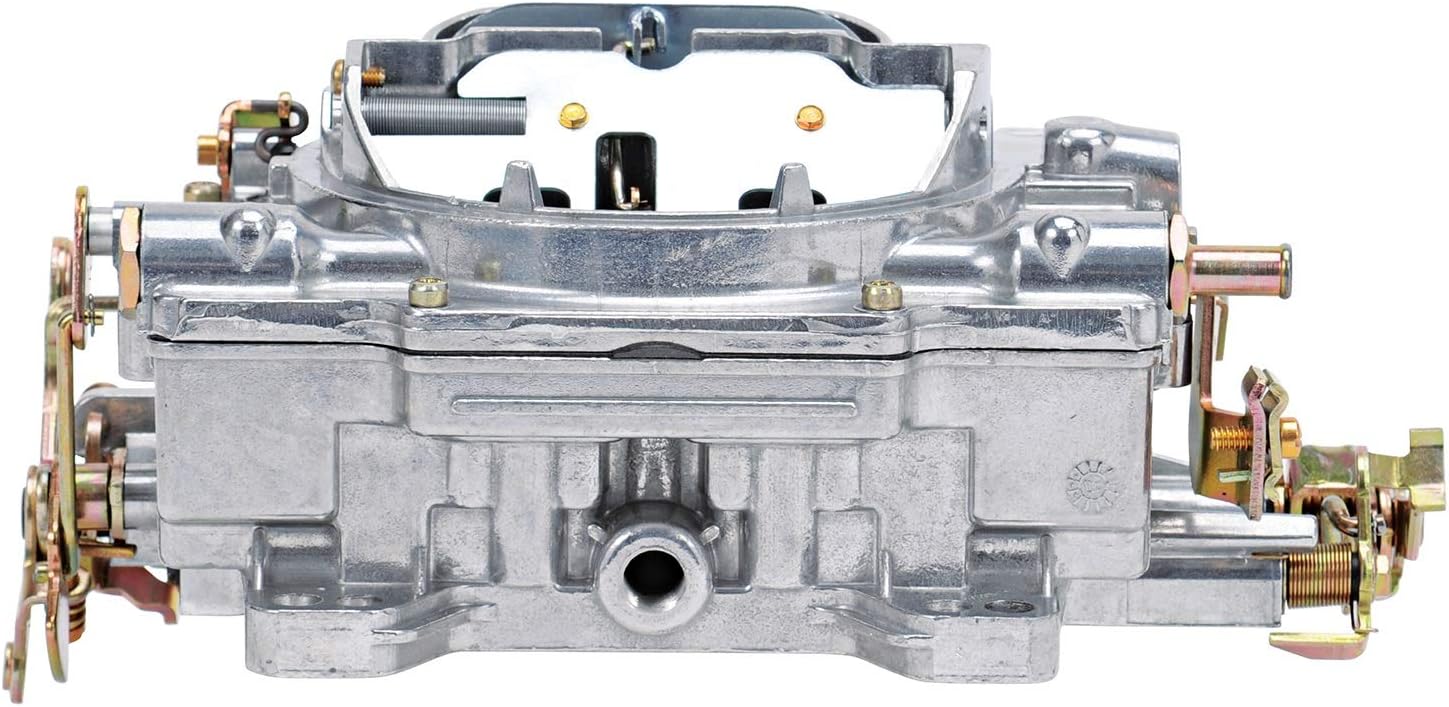 Edelbrock 1904 Carburetor, Thunder Series AVS Dual Quad Annular Boosters 500 Cfm (Manual Choke)