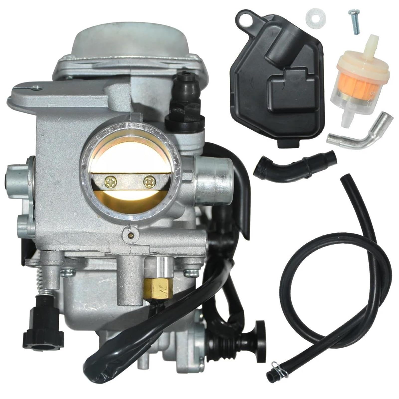 Carburador Gasolina para Rancher 350 para TRX 350 para TE para FE para FM para TM ATV Carburador Y Filtro De Aire Filtro De Aceite Modificación Carburador