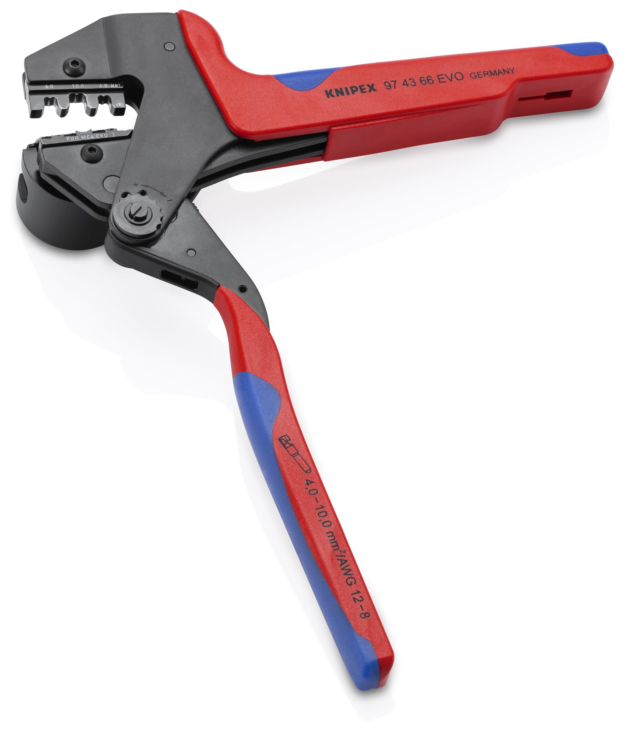 KNIPEX Crimp System Pliers for Exchangeable Crimping Dies with Multi-Component Handles 200 mm, 97 43 66 EVO - Image 2
