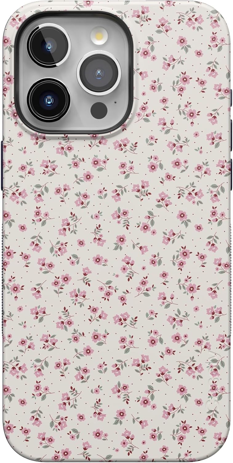 Casely iPhone 15 Pro Max Case | Cottage Charm | Cottagecore | Compatible with MagSafe | Bold Protective Design