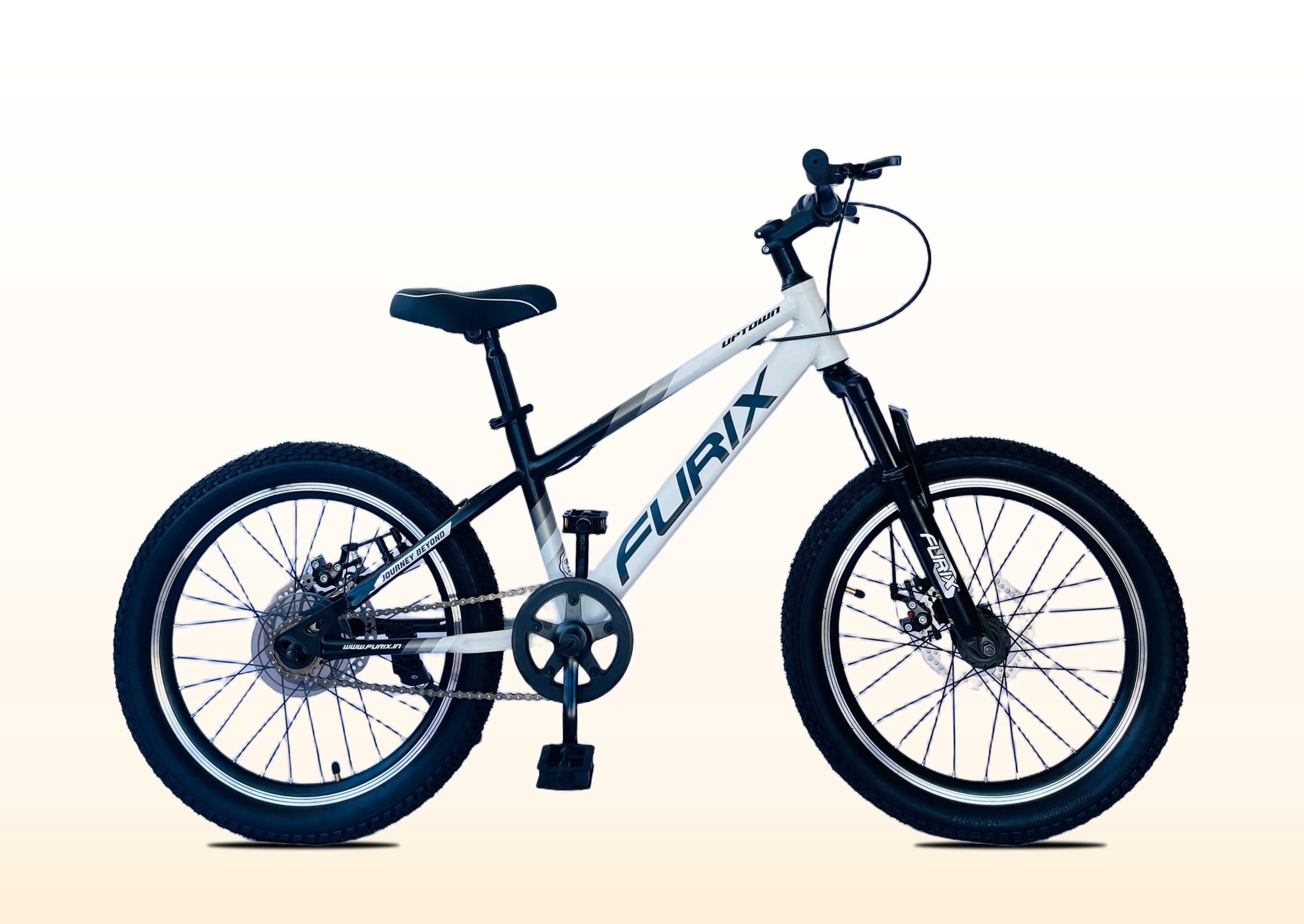 Furix Uptown Kids Mountain Cycle, 20 Inch, Dual Disc Brakes, Front Suspension, for 8-13 Years-image-22