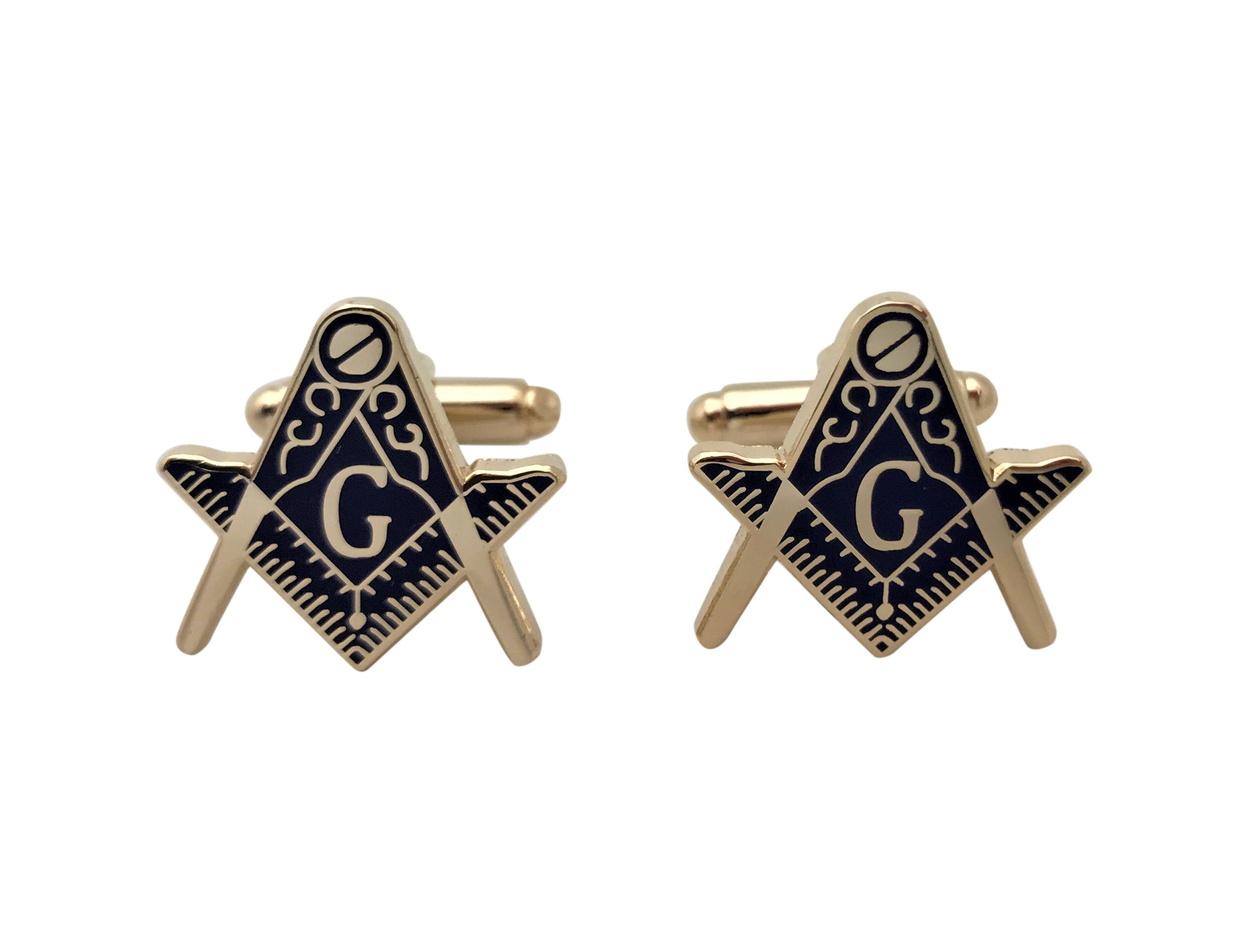 New Pair Masonic G Cufflinks Masons Regalia Gift Smart Shirt Suit Mason