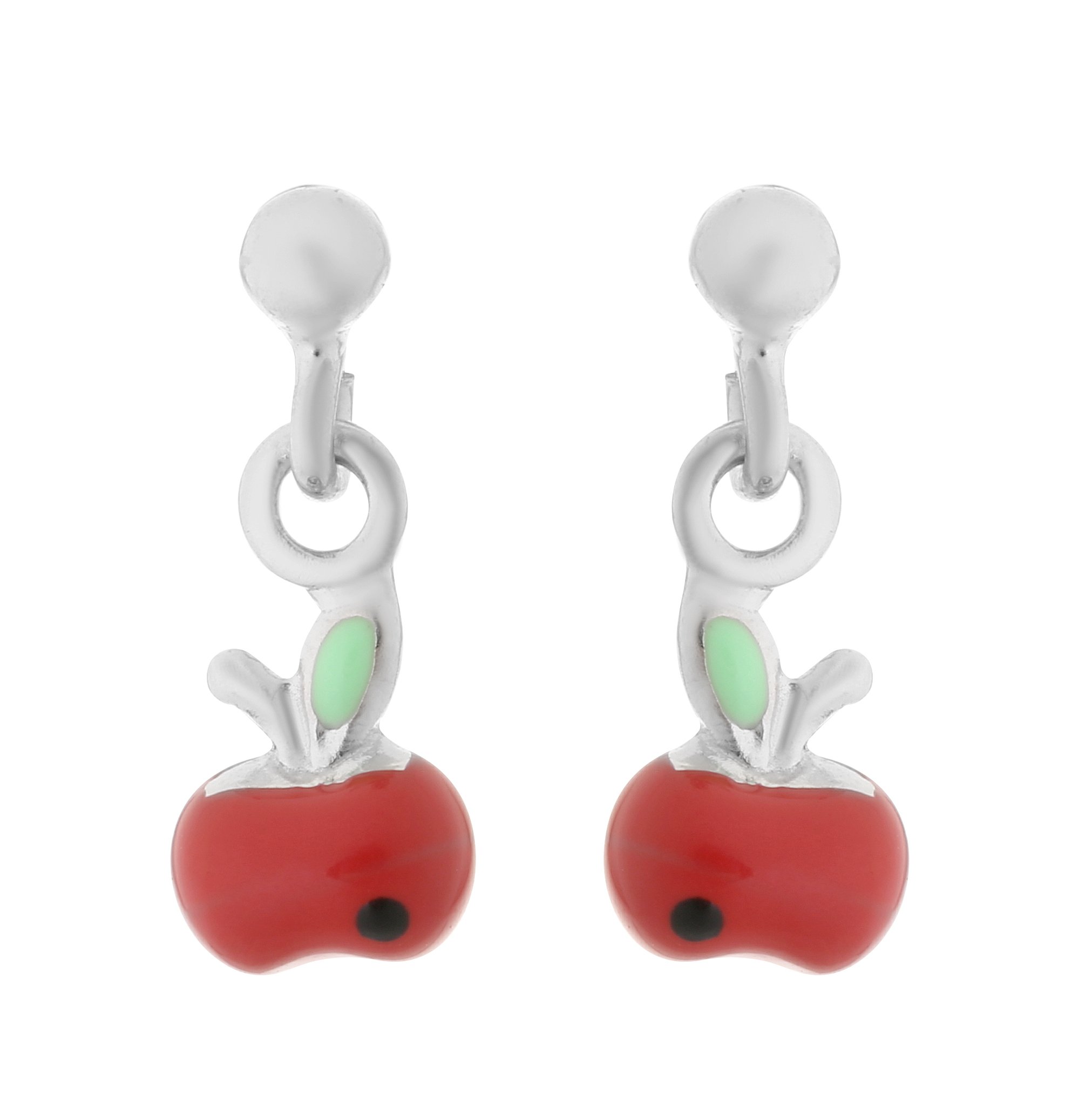Orphelia 925 Silver Kids - Set di bracciale + orecchini a forma di frutta con angelo