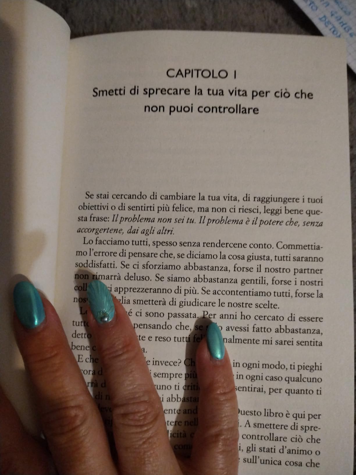 la teoria del lasciare andare