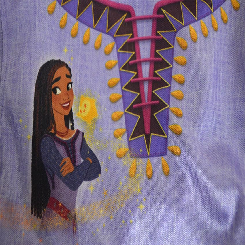 Girls Disney Wish Asha Dress Up Like A Princess Toddler Nightgown3