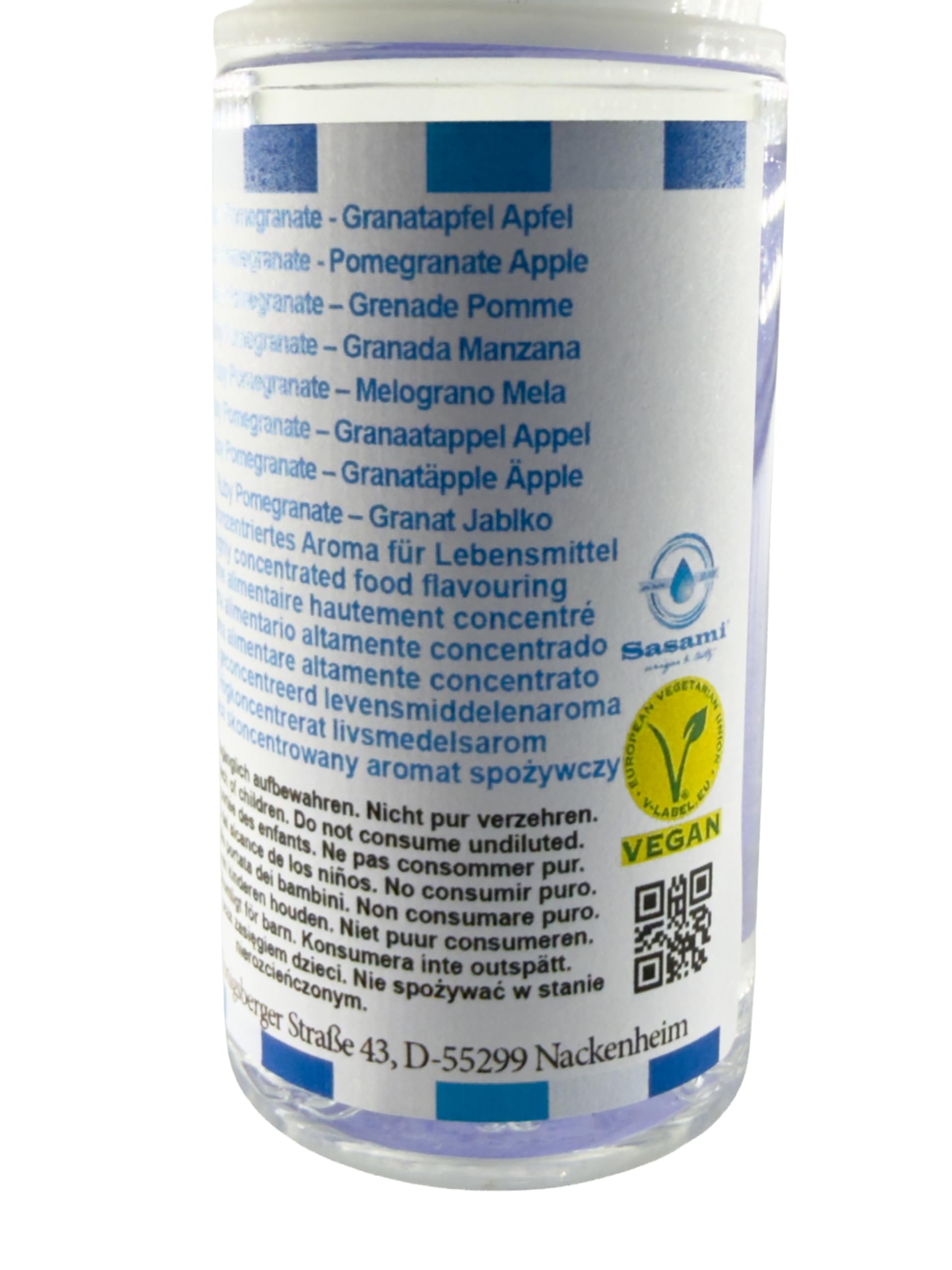 Ruby Pomegranate - Granat Jabłko Aromat Koncentrat - Wegański - Sasami - 100ml