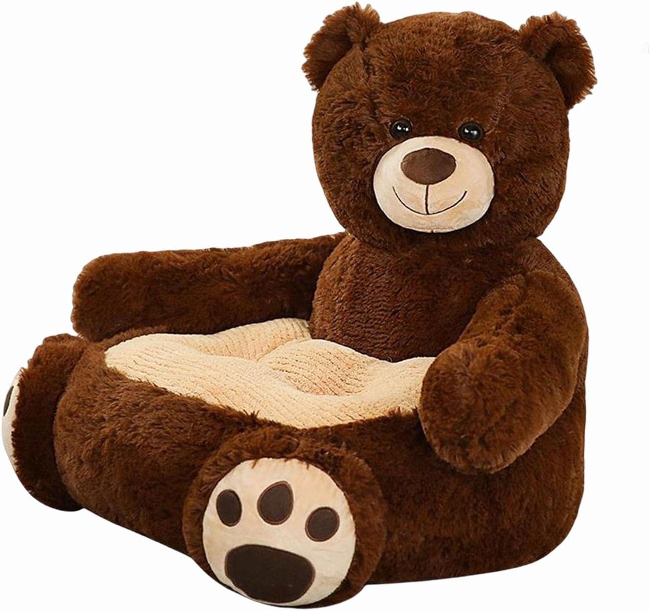Kids Animal Sofa Seat Cozy Armchair for Home Decor, Bear
