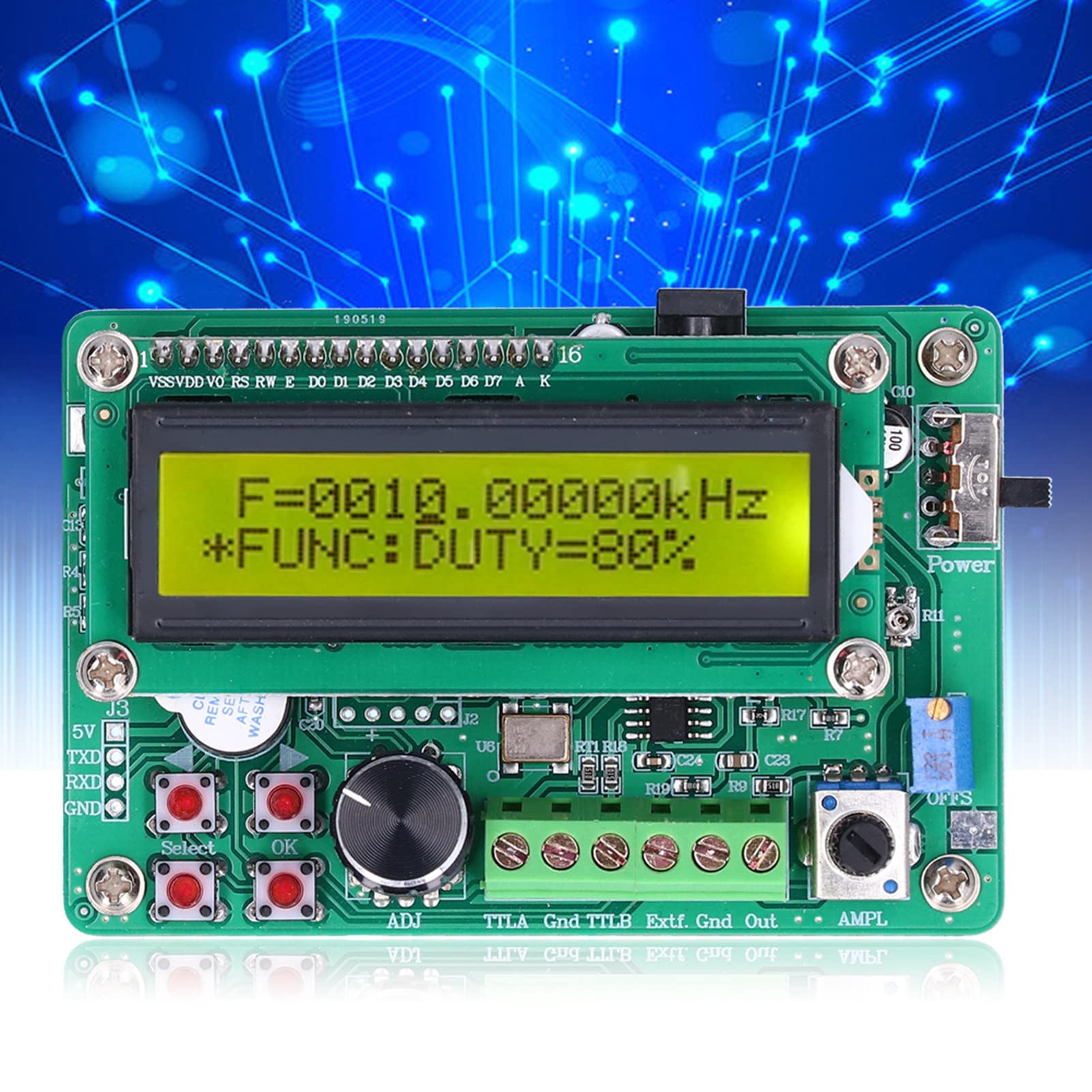 DDS -Signalgeneratormodul -Frequenzzähler Dual TTL Elektronisch FY2005S 5 MHz
