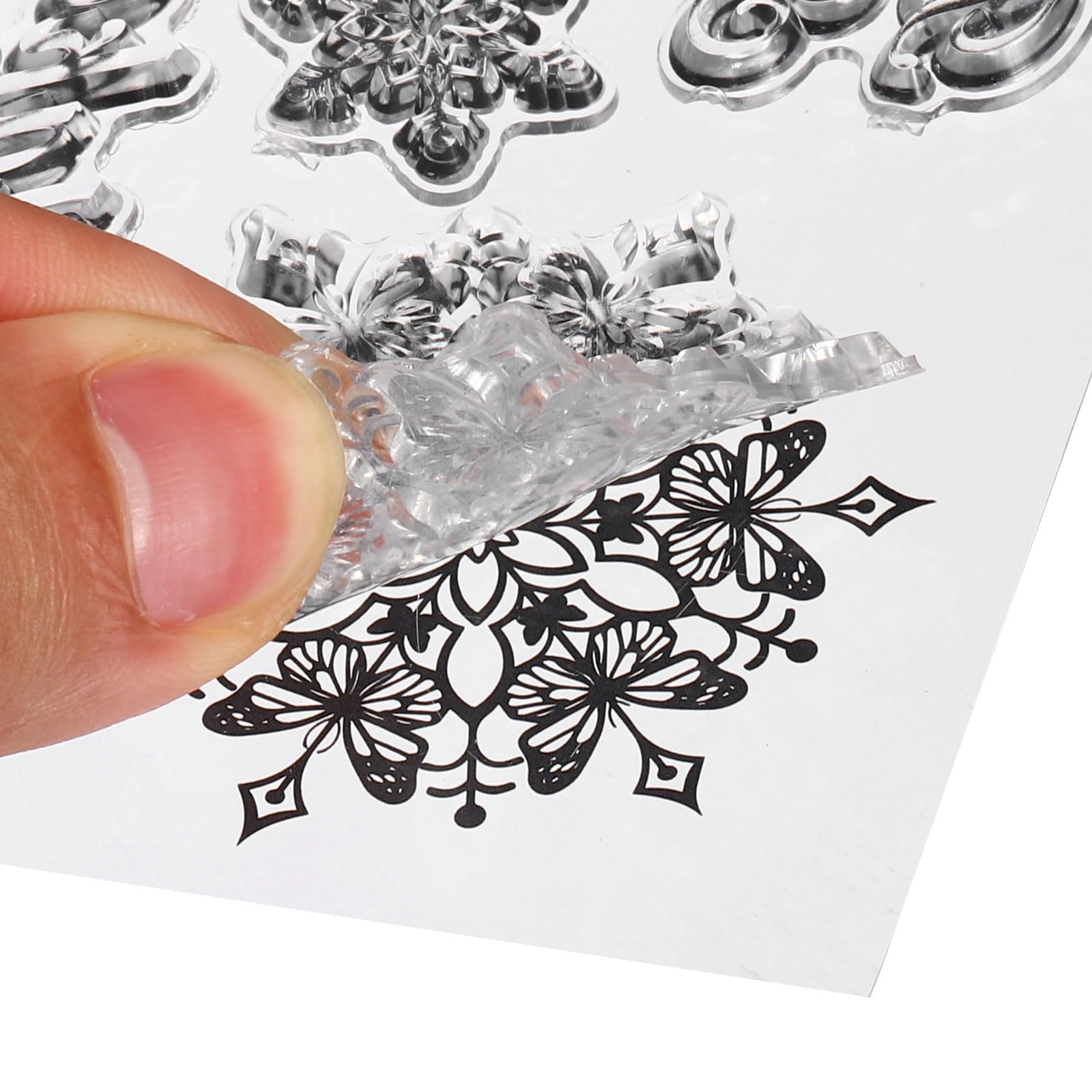 PATIKIL Transparent Silicone Stamps - Image 3
