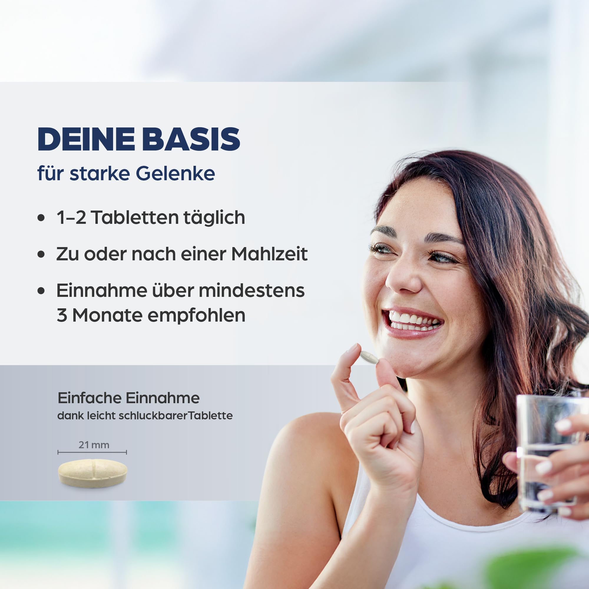 Dr. Böhm Gelenks complex: Für Knorpel, Knochen und Gelenke, Wirkstoffkombination aus Vitaminen, Mikronährstoffen sowie Gelenk- und Knorpelbestandteilen, 60 Tabletten