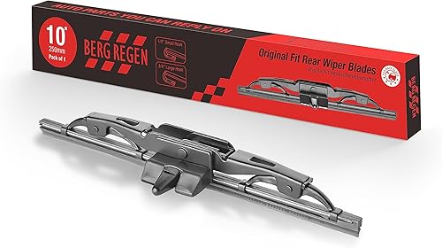 Miniatura 1 de Limpiaparabrisas trasero de 10 pulgadas compatible con Toyota FJ Cruiser 2014 2013 2012 2011 2010 2009 2008 2007 (paquete de 1) 10-F