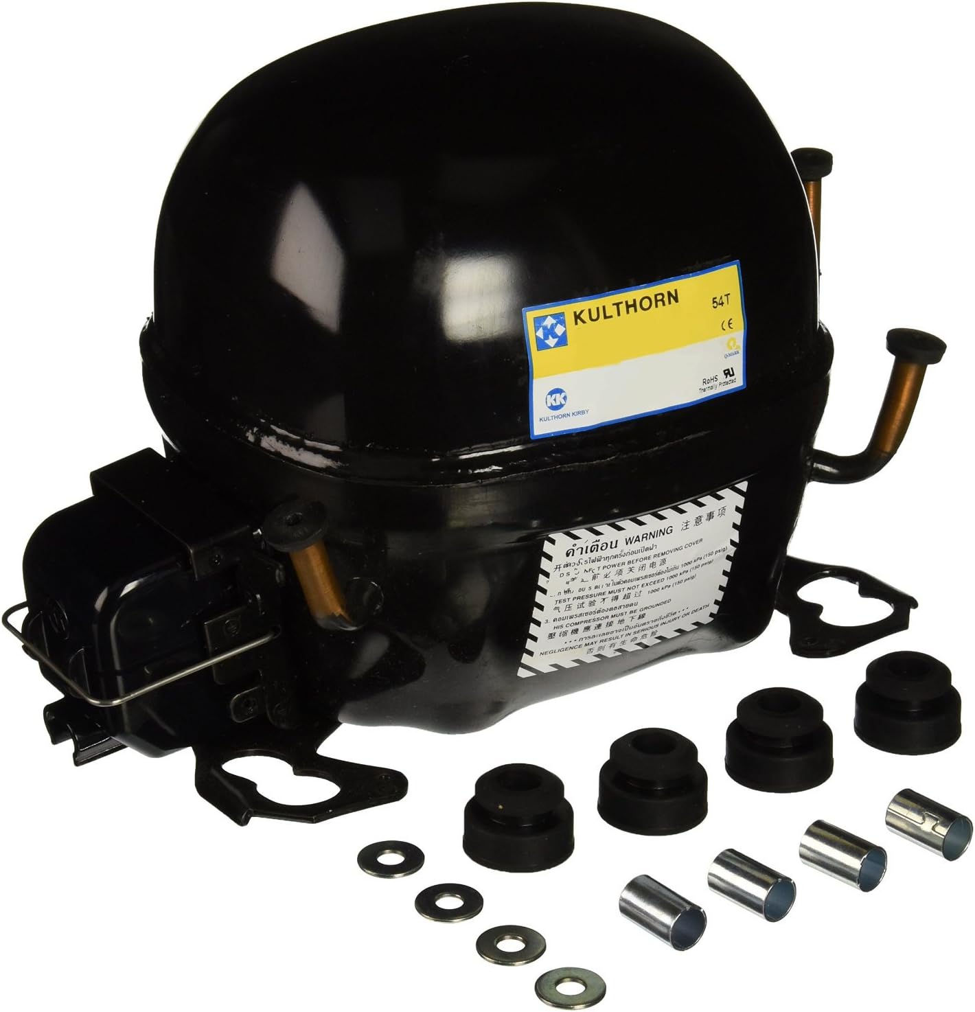 AZ A1330Y-1 Commercial Refrigeration Compressor, Small, Black