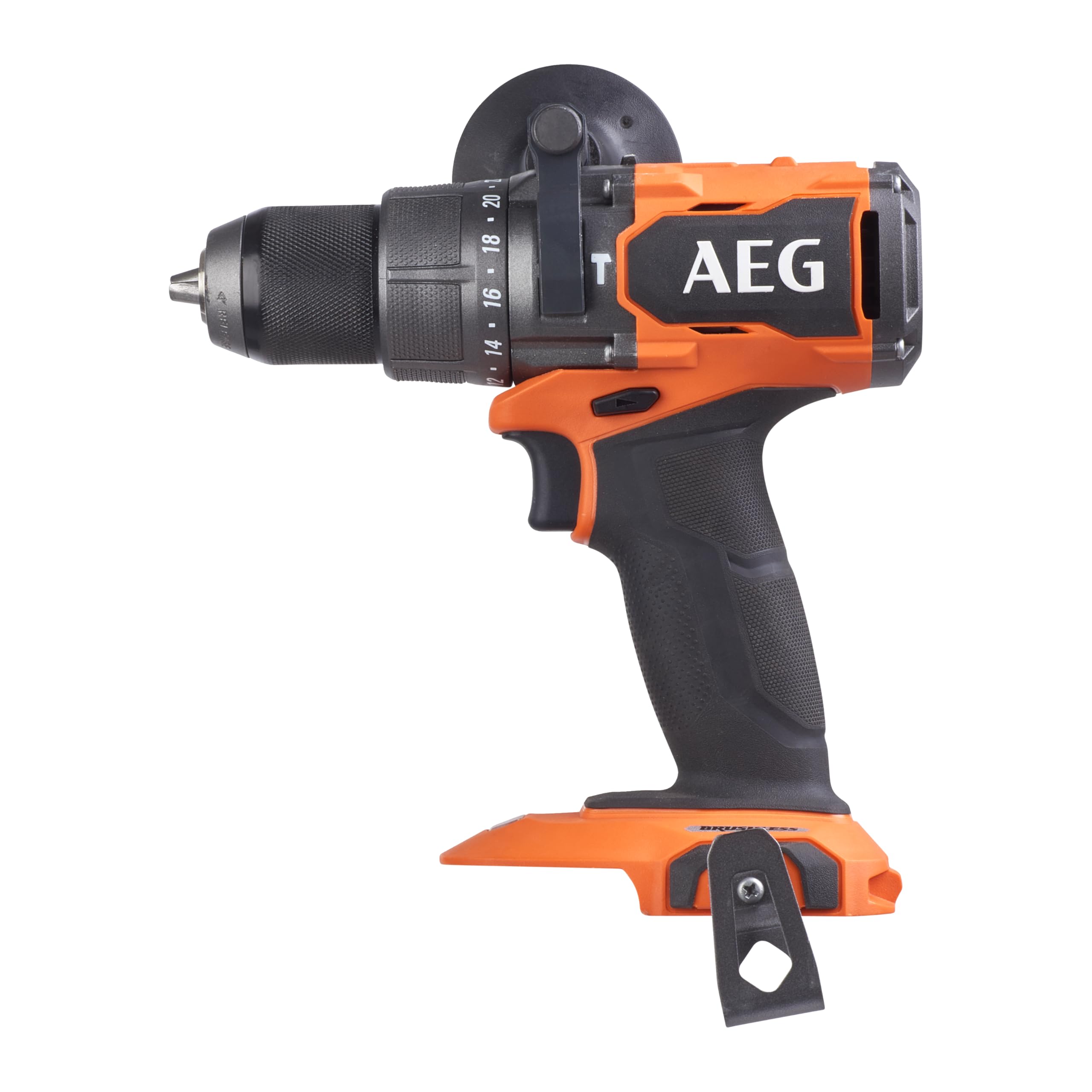 AEG Trapano Avvitatore a Percussione Brushless 18V Professionale con 2 Batterie 5.0Ah e Valigetta, Mandrino in Metallo, 110 Nm, 31.500 colpi/min, 2 Velocità, LED, BSB18C3BL-502C