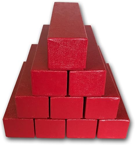 Miniatura 4 de Lote de 10 una sola fila 2 x 2 cajas de almacenaje de plástico para Coin & Papel Cartón Flips