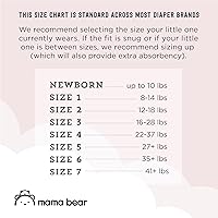 Vista 5 de Marca Yaxa - Mama Bear Pañales de Protección Suave - Talla 5, 31 Unidades, Pañales Desechables Premium Hipoalergénicos para Bebé, Blanco y Cloud