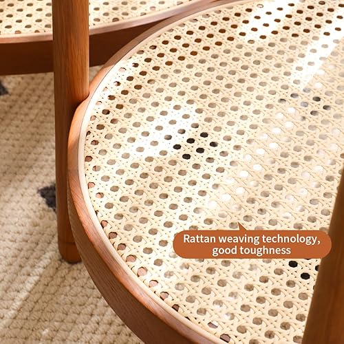 Miniatura 8 de CHARMMA 2-Piece Modern Farmhouse Living Room Coffee Table Set, Stylish and Elegant Nesting Wooden Table,Side End Table Set for Living Room,Bedroom,