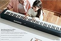 Vista 2 de Casio CDP-S160 – Piano Digital con 88 Teclas Ponderadas con Teclado de Acción de Martillo Escalada Modo Dueto para Estudiantes Sensación