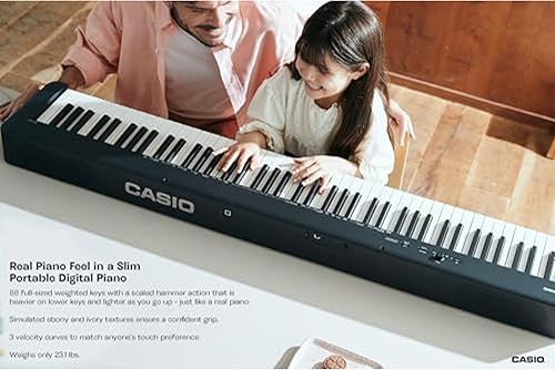 Miniatura 2 de Casio, Pianos digitales de 88 teclas para el hogar (CDP-S160BK)