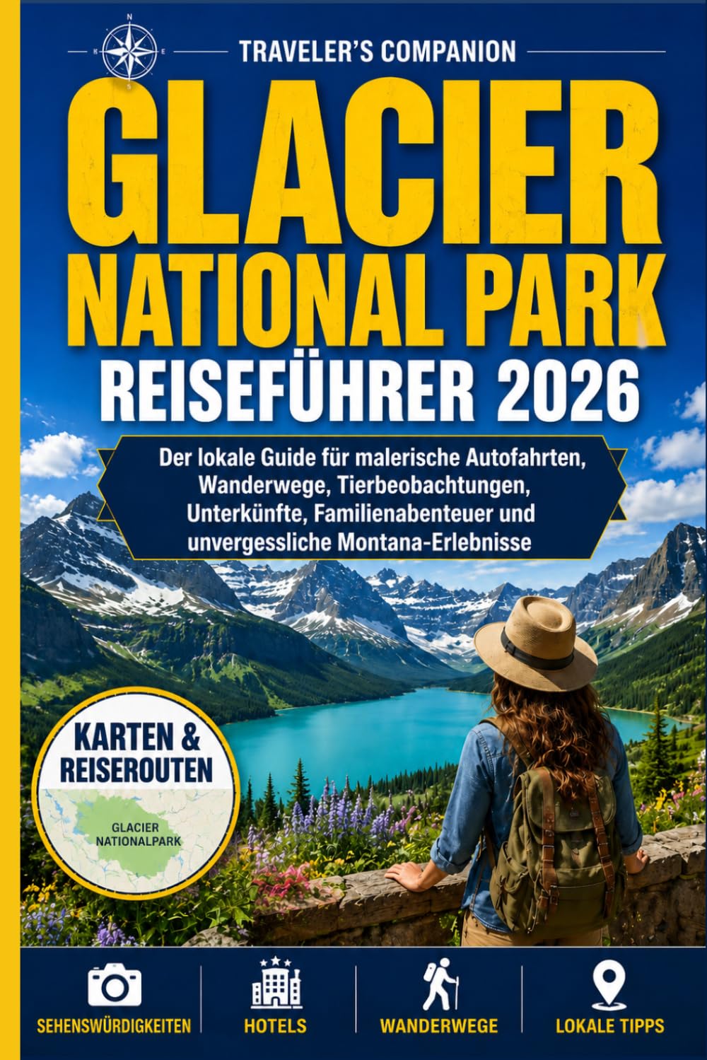 Glacier National Park Reiseführer 2026: Der lokale Reiseführer für malerische Panoramastraßen, Wanderwege, Tierbeobachtungen, Unterkünfte, Familienabenteuer und unvergessliche Montana-Erlebnisse
