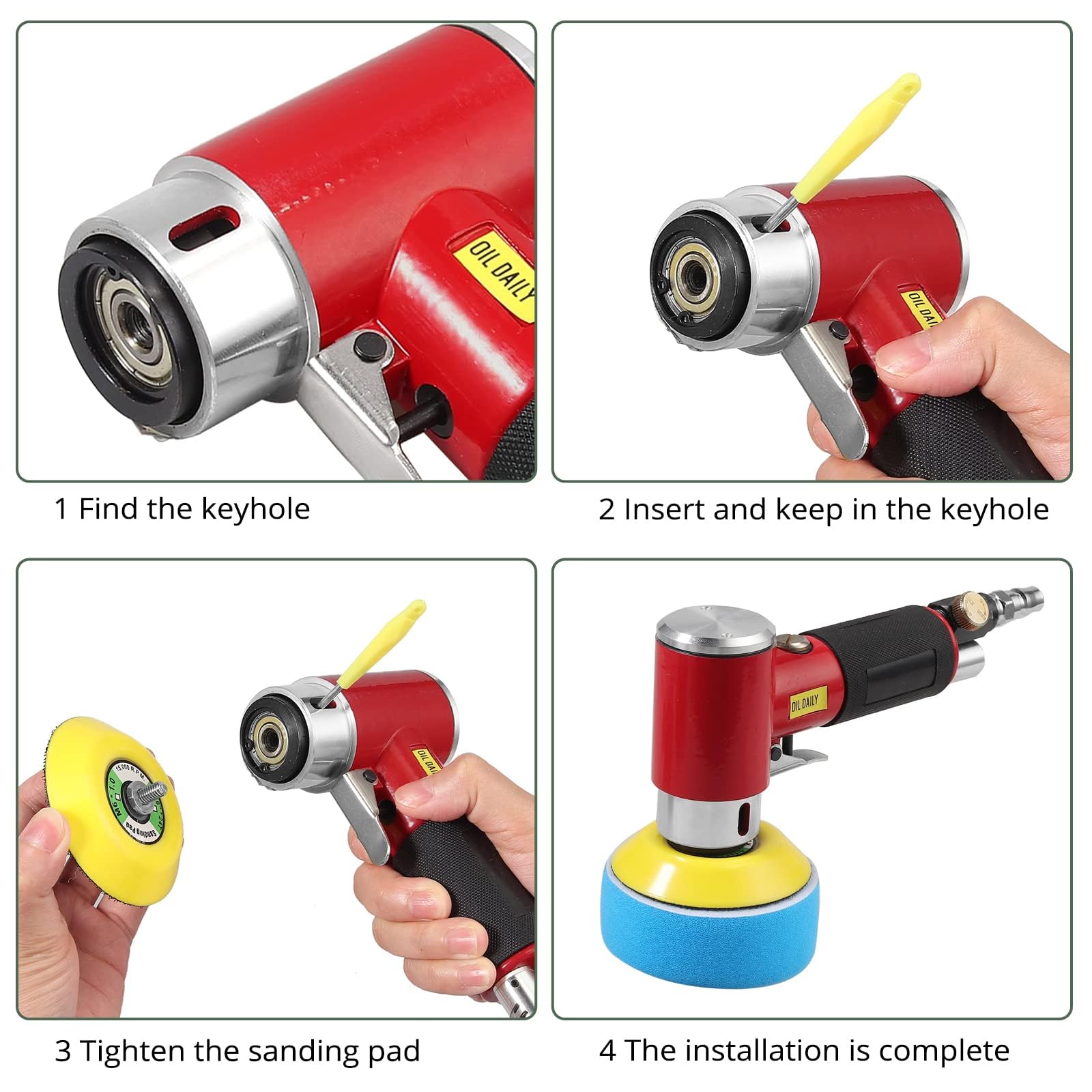 Mini Polishing Machine Car Polisher Extention Tool... - Vicedeal