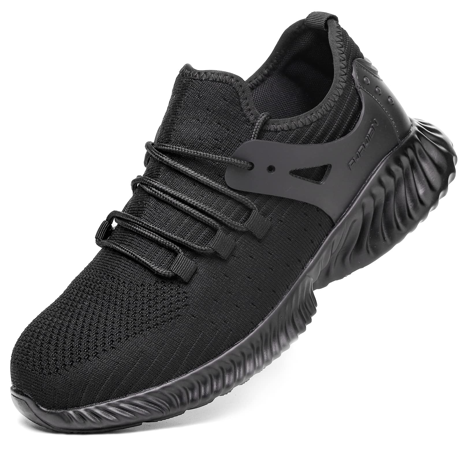 Steel Toe Shoes for Men Comfortable Safety Shoes Non Slip Steel Toe Sneaker