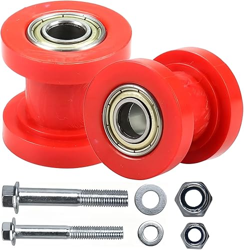 Guía de rueda tensor de cadena de 0.315 in y 0.315 in, polea tensora de cadena para motocicleta, mini bicicleta, XR125, SSRC, RF50, ATV 125 cc, 140