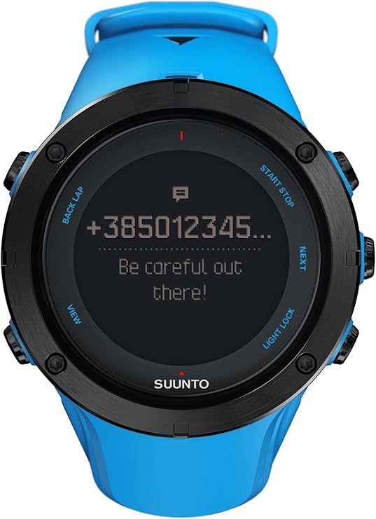 Suunto - Ambit3 Peak Blue Sapphire HR - SS022305000 - Reloj GPS  Multideporte + Cinturón de frecuencia cardiaca (Talla M) - Sumergible 50 m  - Azul - Cristal Zafiro : Amazon.es: Relojes