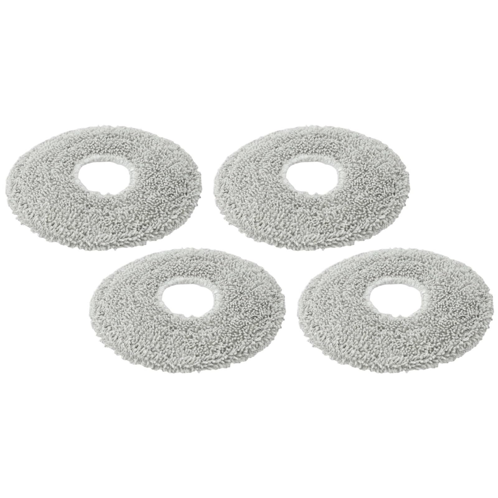 Shiketong Mop Pads,Compatible For Mova,E30 For Ultra Robot Vacuum Cleaner Replacement Microfiber Mop Pads Vacuum Cleaner Accessories(4PCS)