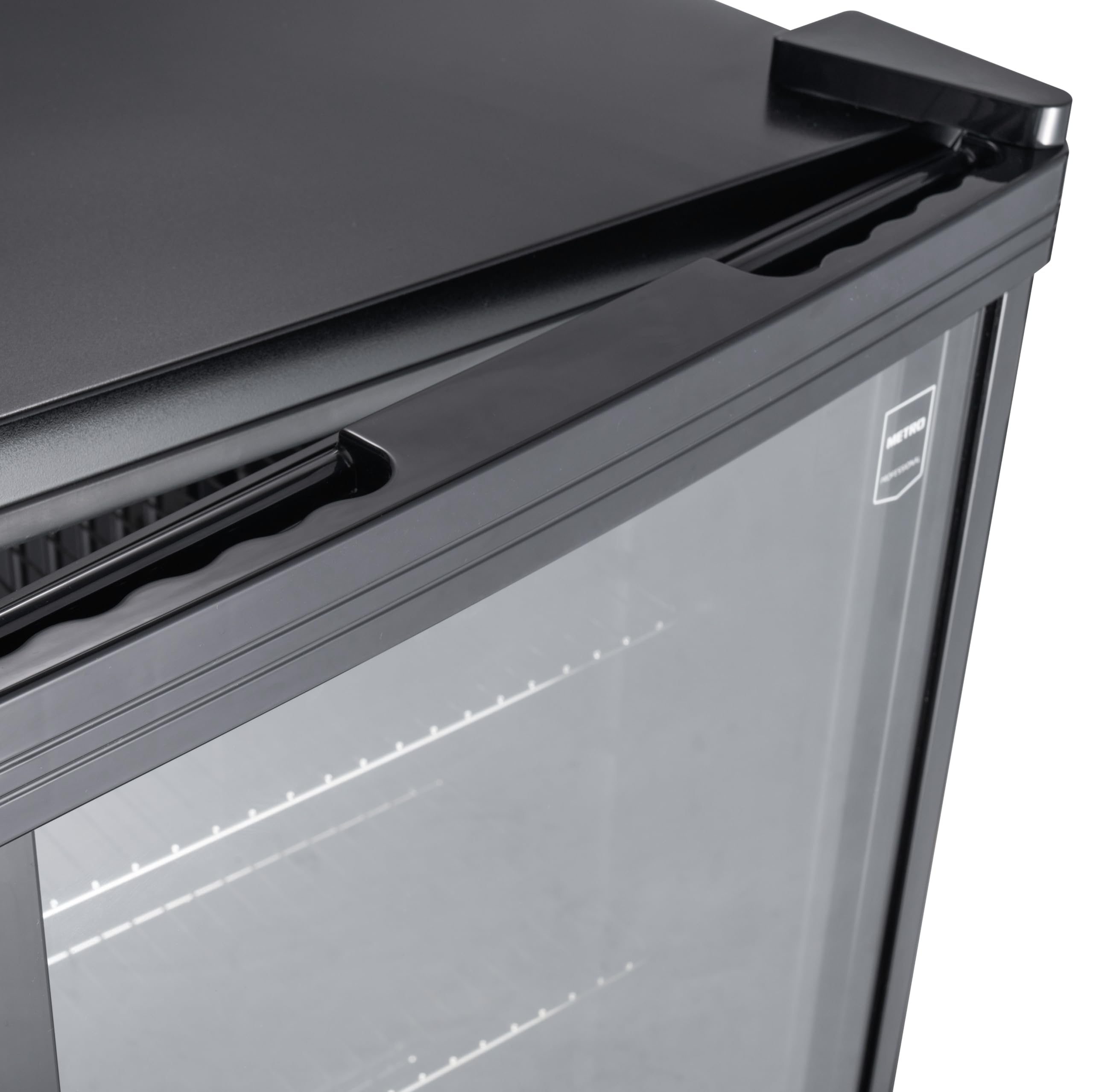 METRO Professional Mini Frigo per Bevande GPC1088 88L 220-240V Porta in Vetro Nero